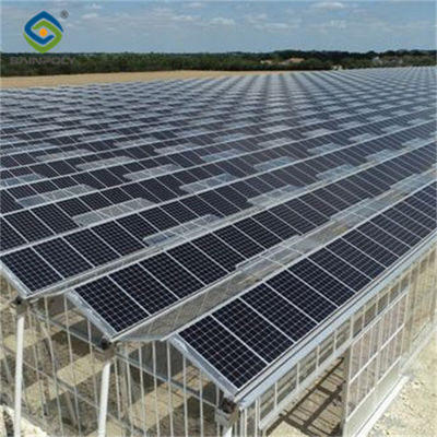 Good price Double Layers Glass Cover Photovoltaic Greenhouse Solar Panel Greenhouse online