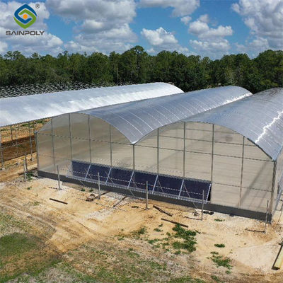 Good price Multi Span Arch Roof Polycarbonate Greenhouse With Intelligent Systems online