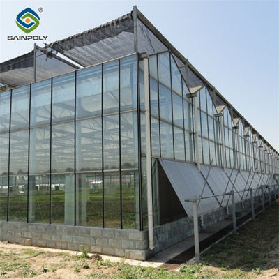 Good price High Strength Agricultural Glass Greenhouse Venlo Type Easy Installation online