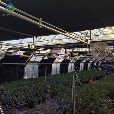 Good price SAINPOLY Large Size Blackout System Greenhouse With Electric Systems online