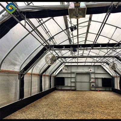 Good price Single Span Black Out Greenhouse Light Deprivation Single Arch Tunnel Greenhouse online
