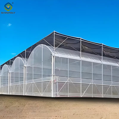 Good price Practical Large Industrial Sized Greenhouse 30-100m Length Stable Structure online